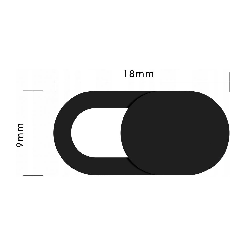Hurtownia GSM - Clona kamery Hofi Slim Pro+ Webcam Cover Black - HOFI127BLK - {ean13} - Hurt