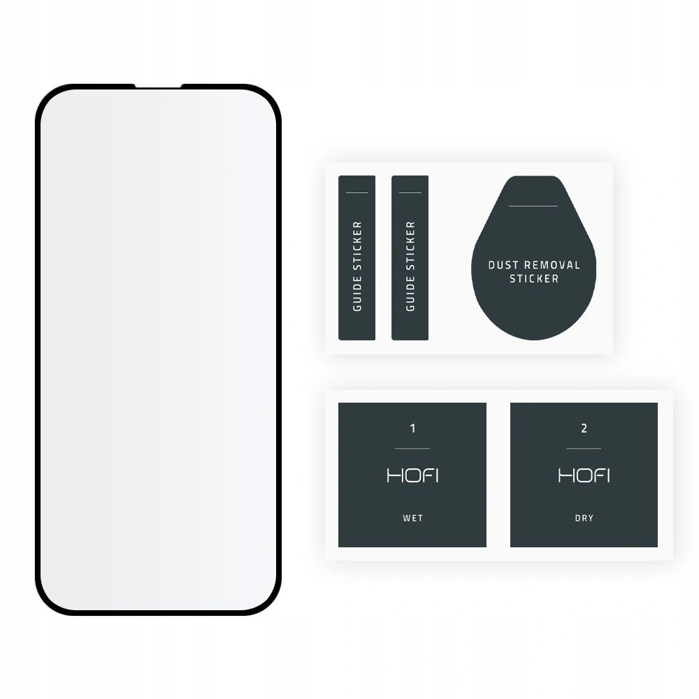 Hurtownia GSM - Tvrdé sklo Hofi Glass Pro+ Apple iPhone 13 Pro Max černé - HOFI133BLK - {ean13} - Hurt