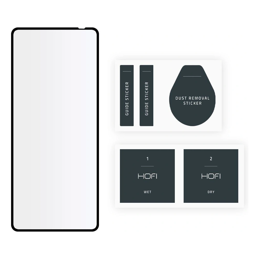 Hurtownia GSM - Tvrdé sklo Hofi Glass Pro+ Motorola Moto G60s Černé - HOFI146BLK - {ean13} - Hurt