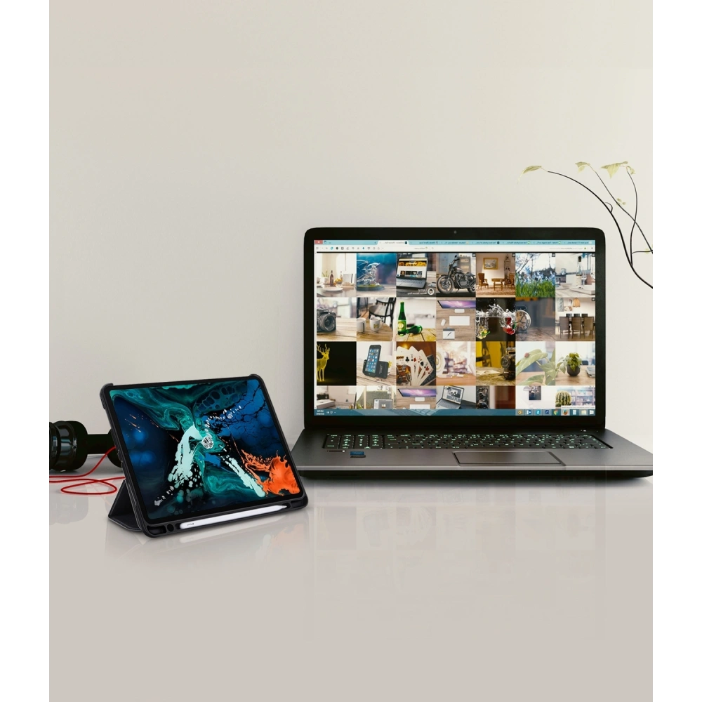 Hurtownia GSM - Etui Ringke Smart Case Apple iPad Pro 12.9 2018 (3. generace) Černá - RGK825BLK - {ean13} - Hurt