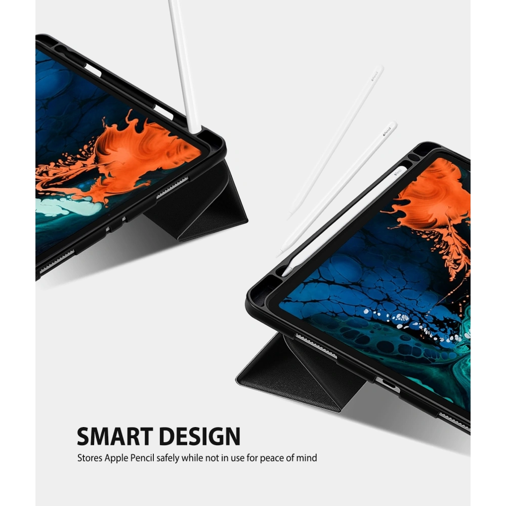 Hurtownia GSM - Etui Ringke Smart Case Apple iPad Pro 12.9 2018 (3. generace) Černá - RGK825BLK - {ean13} - Hurt