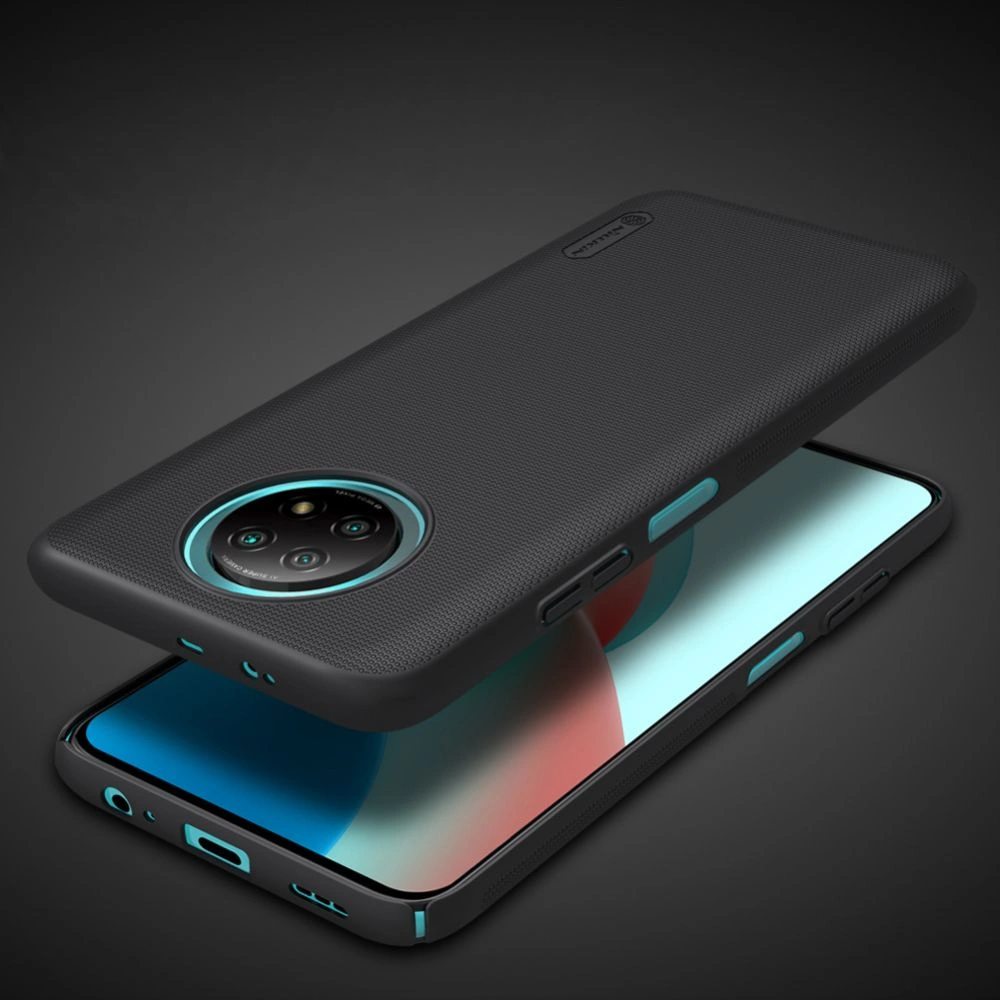 Hurtownia GSM - Etui Nillkin Frosted Shield Redmi Note 9T 5G Černé - NLK003BLK - {ean13} - Hurt