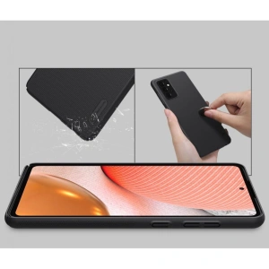 Wholesale Nillkin Frosted Shield Samsung Galaxy A72 Black - NLK005BLK - {ean13} - Hurt