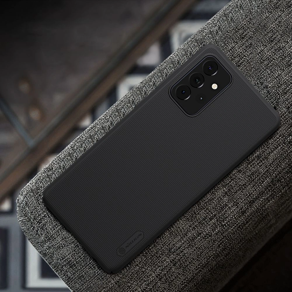 Etui Nillkin Frosted Shield Samsung Galaxy A72 černé