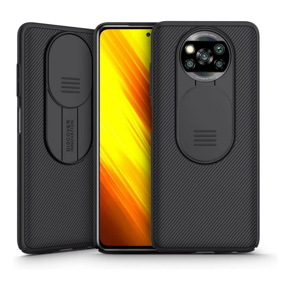 Hurtownia GSM - Etui Nillkin CamShield POCO X3 Pro/X3 NFC černé - NLK008BLK - {ean13} - Hurt