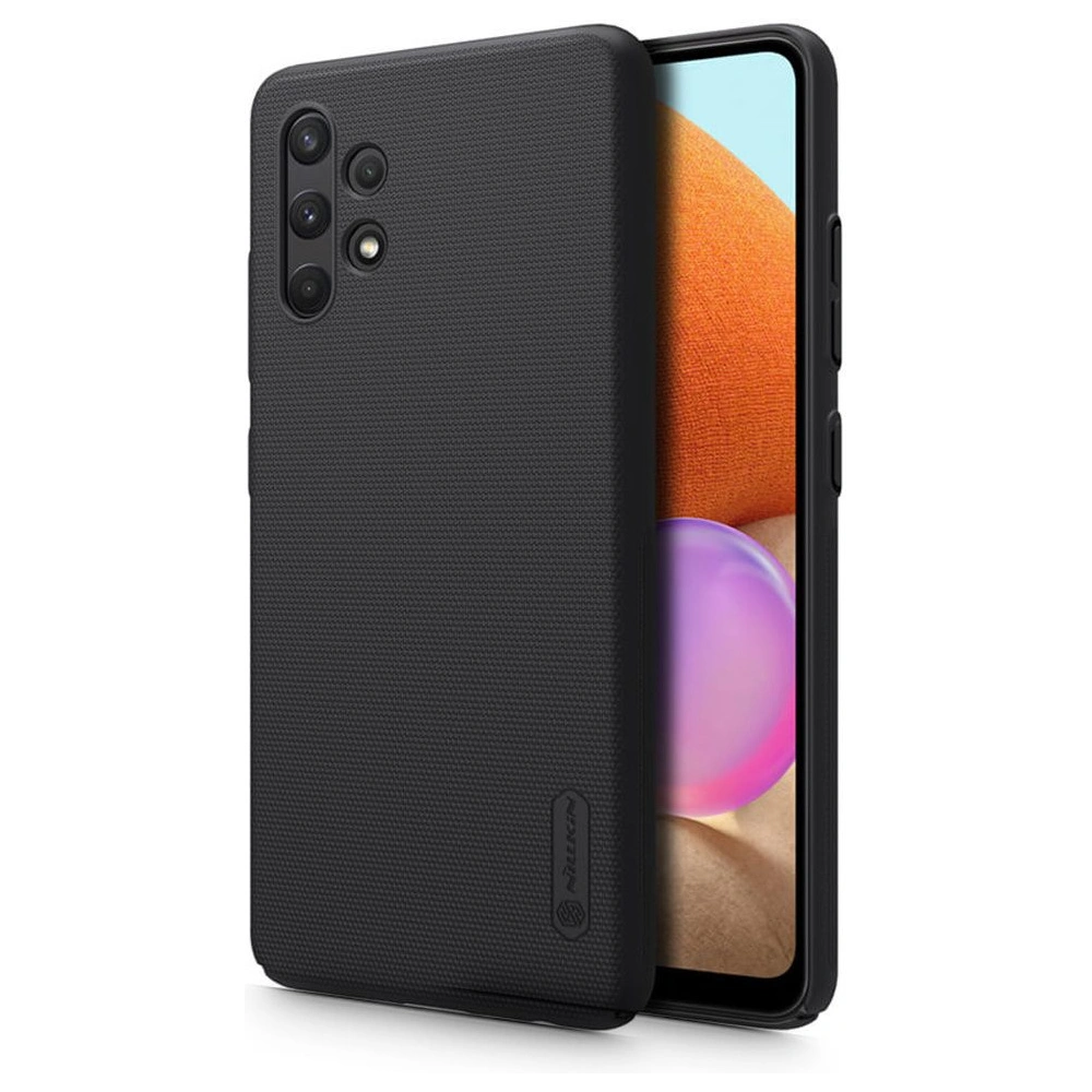 Hurtownia GSM - Etui Nillkin Frosted Shield Samsung Galaxy A32 LTE Černé - NLK010BLK - {ean13} - Hurt
