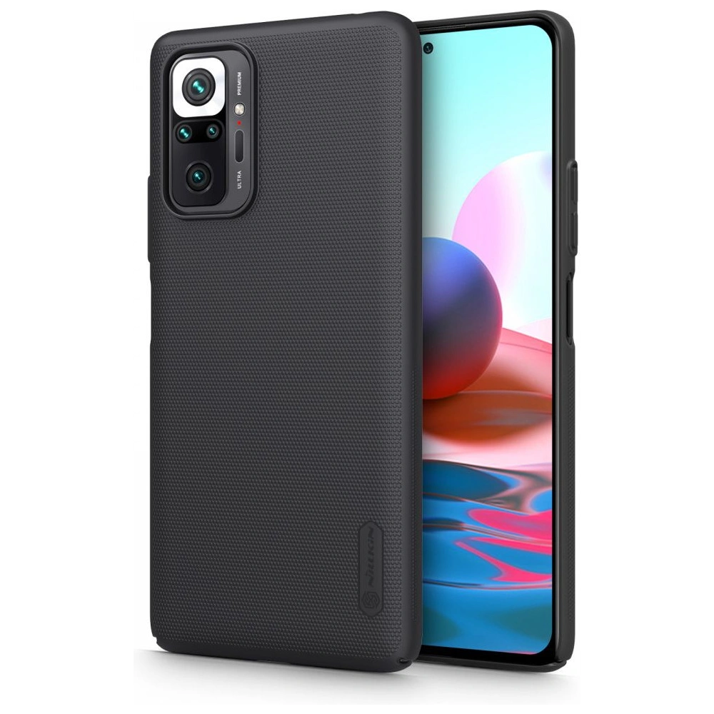 Hurtownia GSM - Etui Nillkin Frosted Shield Redmi Note 10 Pro Černé - NLK011BLK - {ean13} - Hurt