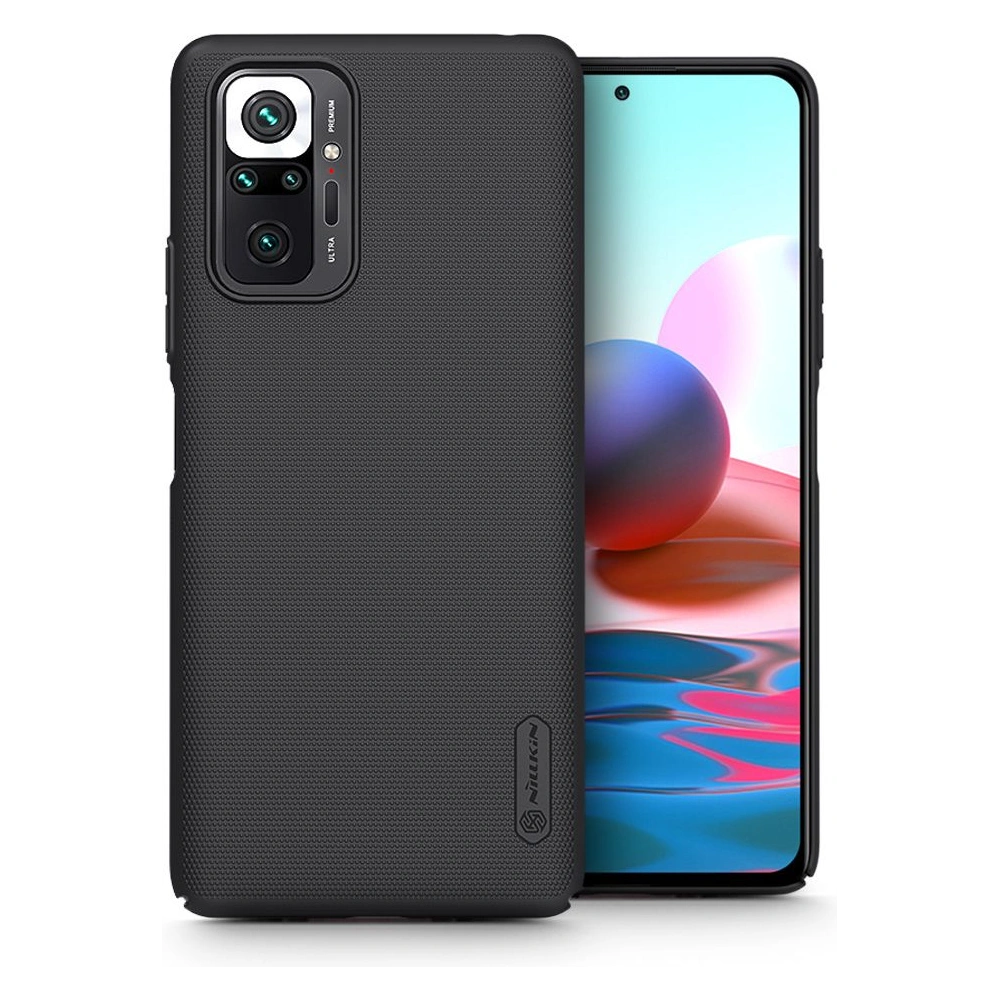 Hurtownia GSM - Etui Nillkin Frosted Shield Redmi Note 10 Pro Černé - NLK011BLK - {ean13} - Hurt