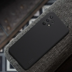 Hurtownia GSM - Case Nillkin Frosted Shield Samsung Galaxy A32 LTE Schwarz - NLK010BLK - {ean13} - Hurt