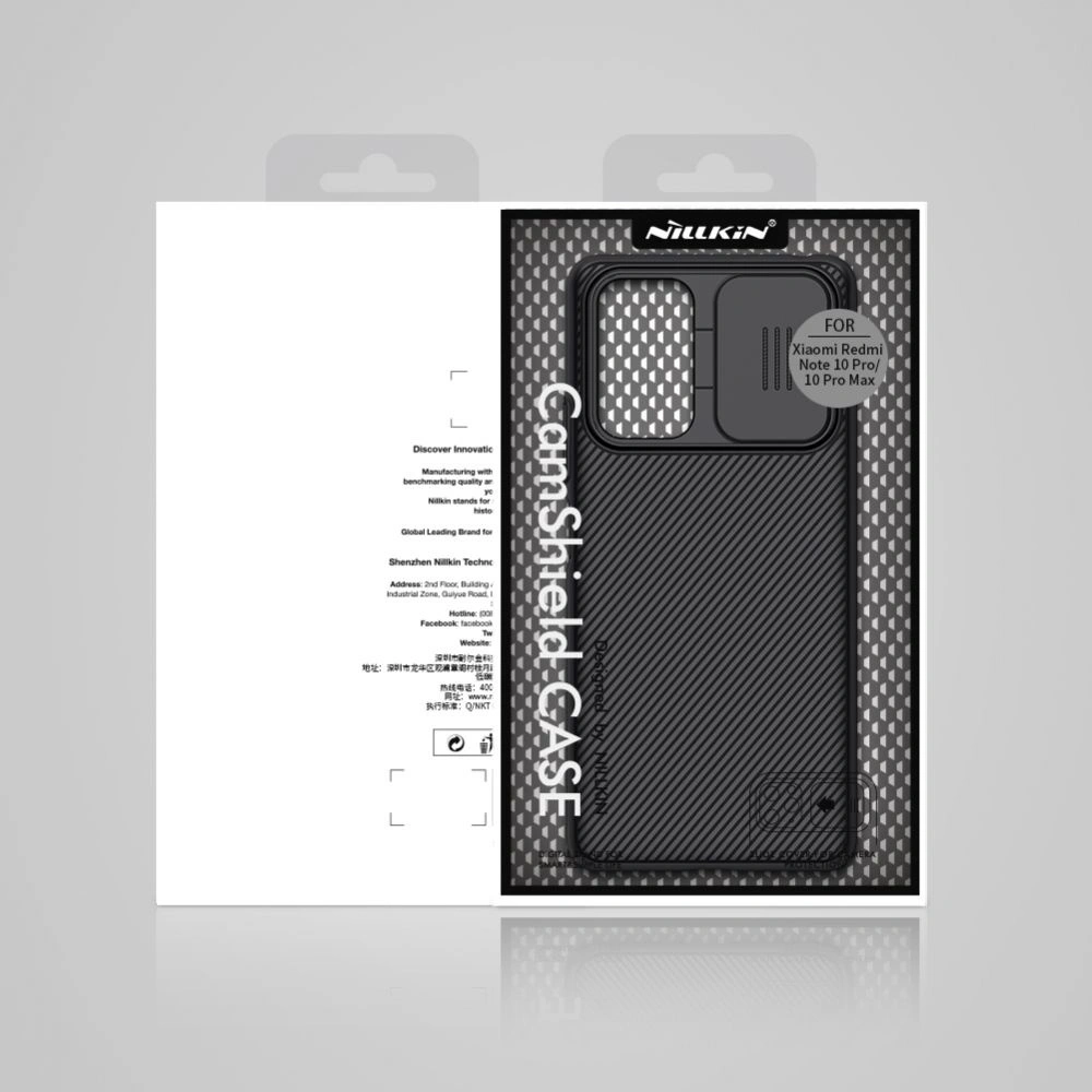 Hurtownia GSM - Etui Nillkin CamShield Redmi Note 10 Pro černé - NLK013BLK - {ean13} - Hurt