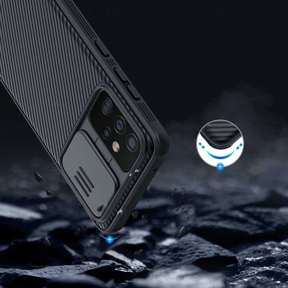 Hurtownia GSM - Etui Nillkin CamShield Pro Samsung Galaxy A52/A52s černé - NLK015BLK - {ean13} - Hurt