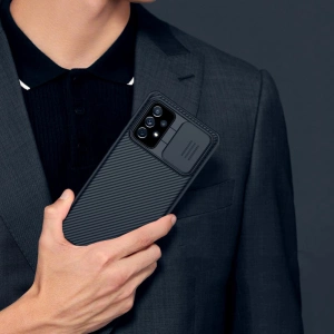Hurtownia GSM - Etui Nillkin CamShield Pro Samsung Galaxy A72 Black - NLK016BLK - {ean13} - Hurt