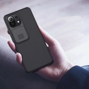 Hurtownia GSM - Etui Nillkin CamShield Xiaomi Mi 11 Lite/NE/5G Black - NLK017BLK - {ean13} - Hurt
