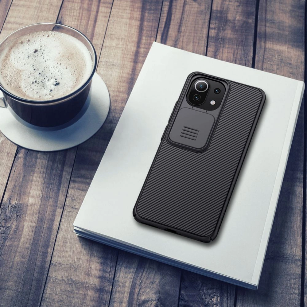 Hurtownia GSM - Etui Nillkin CamShield Xiaomi Mi 11 Lite/NE/5G černé - NLK017BLK - {ean13} - Hurt