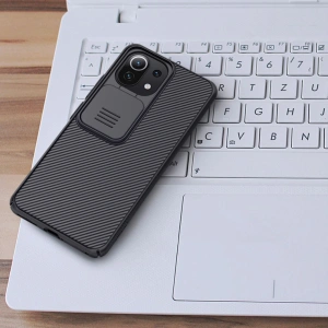 Hurtownia GSM - Etui Nillkin CamShield Xiaomi Mi 11 Lite/NE/5G Black - NLK017BLK - {ean13} - Hurt