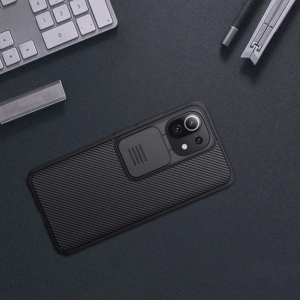 Hurtownia GSM - Etui Nillkin CamShield Xiaomi Mi 11 Lite/NE/5G Black - NLK017BLK - {ean13} - Hurt