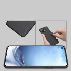Etui Nillkin Frosted Shield Xiaomi Mi 11 Lite/NE/5G Black