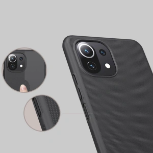 Hurtownia GSM - Etui Nillkin Frosted Shield Xiaomi Mi 11 Lite/NE/5G Black - NLK019BLK - {ean13} - Hurt