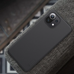 Hurtownia GSM - Etui Nillkin Frosted Shield Xiaomi Mi 11 Lite/NE/5G Black - NLK019BLK - {ean13} - Hurt