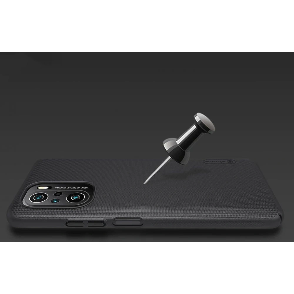 Hurtownia GSM - Etui Nillkin Frosted Shield Xiaomi Mi 11i/POCO F3 Černá - NLK022BLK - {ean13} - Hurt