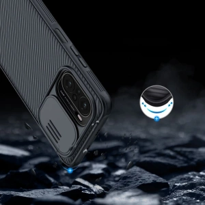 Hurtownia GSM - Case Nillkin CamShield Pro Xiaomi Mi 11i/POCO F3 Schwarz - NLK023BLK - {ean13} - Hurt