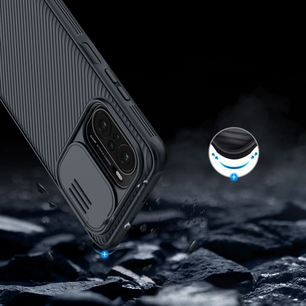 Hurtownia GSM - Etui Nillkin CamShield Pro Xiaomi Mi 11i/POCO F3 Černé - NLK023BLK - {ean13} - Hurt