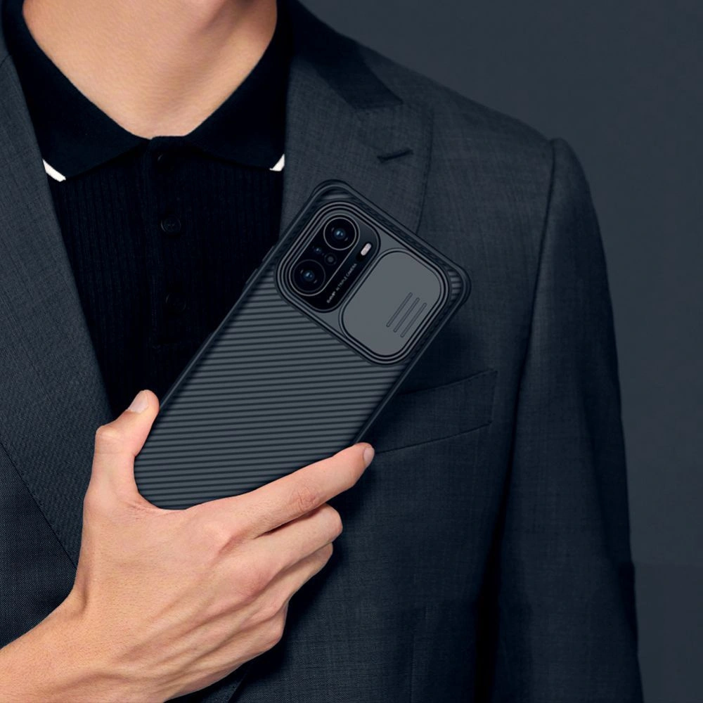 Hurtownia GSM - Etui Nillkin CamShield Pro Xiaomi Mi 11i/POCO F3 Černé - NLK023BLK - {ean13} - Hurt