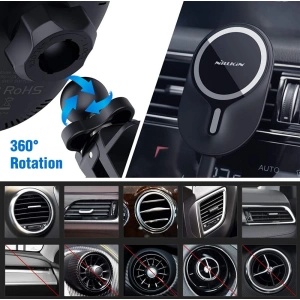 Hurtownia GSM - Uchwyt samochodowy Nillkin Magnetic MagSafe Vent Car Mount Black - NLK024BLK - {ean13} - Hurt