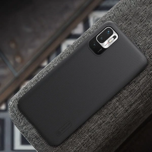 Wholesale Nillkin Frosted Shield POCO M3 Pro 5G/Redmi Note 10 5G Black - NLK025BLK - {ean13} - Hurt