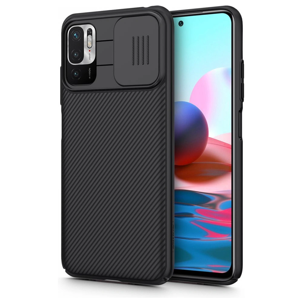 Hurtownia GSM - Etui Nillkin CamShield POCO M3 Pro 5G/Redmi Note 10 5G černé - NLK026BLK - {ean13} - Hurt