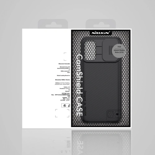 Etui Nillkin CamShield POCO M3 Pro 5G/Redmi Note 10 5G Black