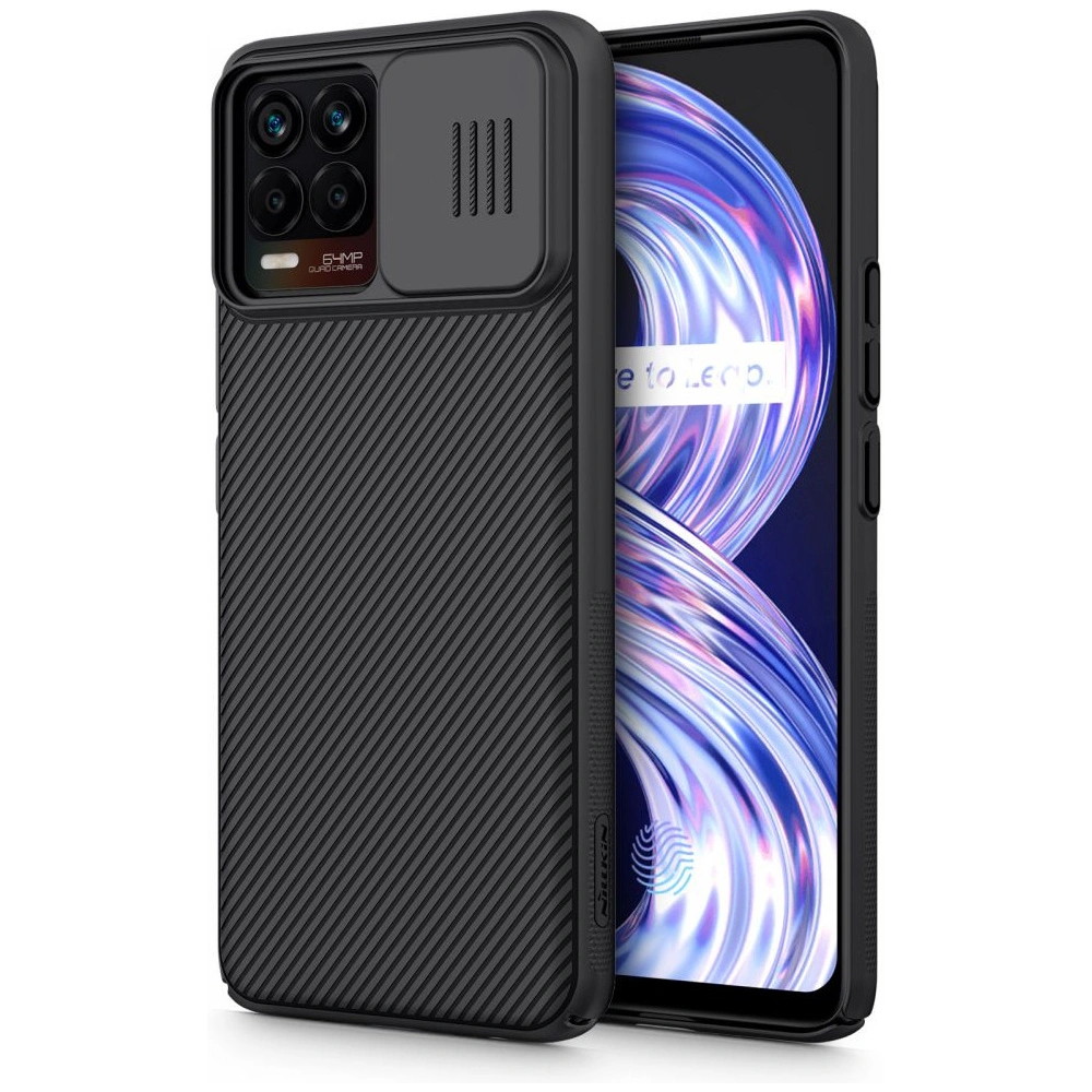 Hurtownia GSM - Etui Nillkin CamShield Realme 8/8 Pro Black - NLK027BLK - {ean13} - Hurt