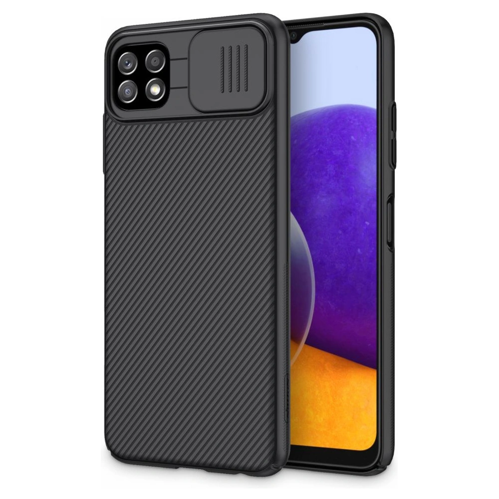Hurtownia GSM - Etui Nillkin CamShield Samsung Galaxy A22 5G černé - NLK028BLK - {ean13} - Hurt