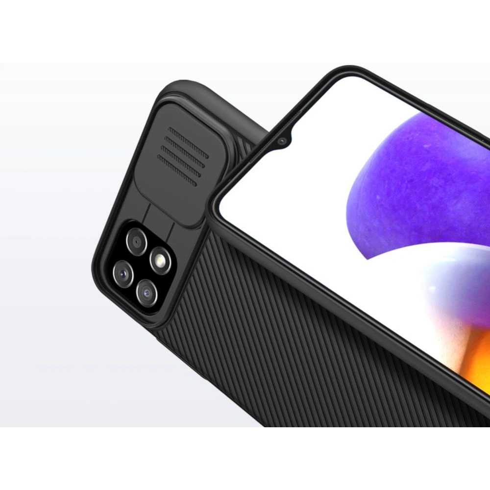 Hurtownia GSM - Etui Nillkin CamShield Samsung Galaxy A22 5G černé - NLK028BLK - {ean13} - Hurt