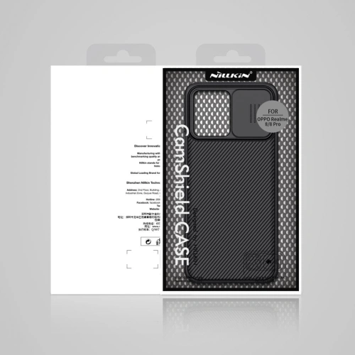 Etui Nillkin CamShield Realme 8/8 Pro Black