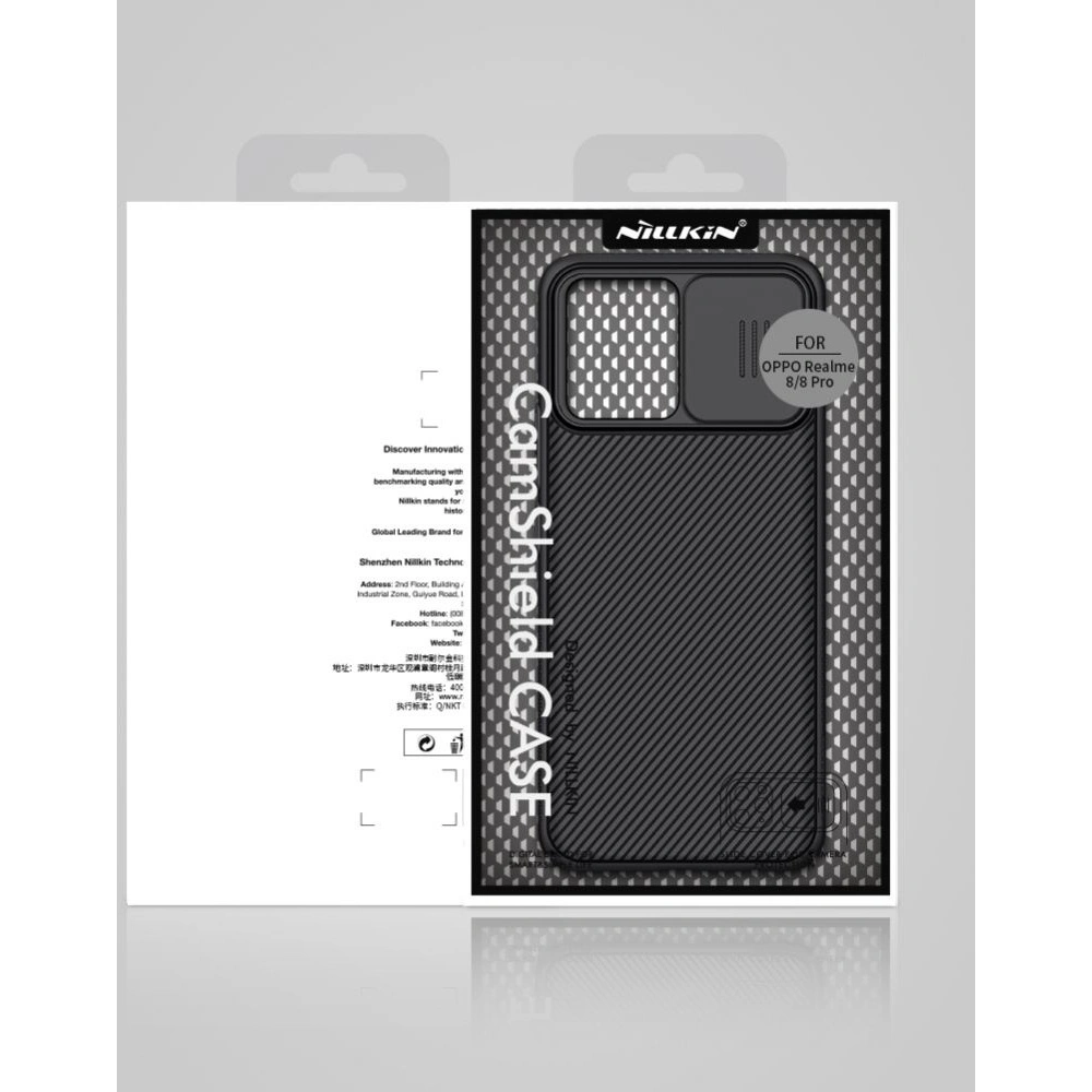 Hurtownia GSM - Etui Nillkin CamShield Realme 8/8 Pro Black - NLK027BLK - {ean13} - Hurt