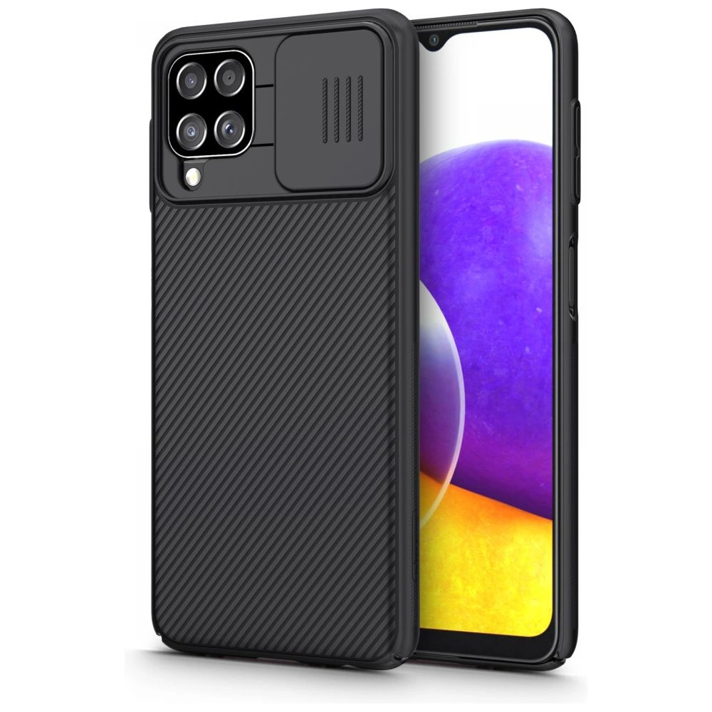 Hurtownia GSM - Etui Nillkin CamShield Samsung Galaxy A22/M22 LTE Černé - NLK029BLK - {ean13} - Hurt