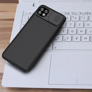 Wholesale Nillkin Camshield Samsung Galaxy A22 5G Black - NLK028BLK - {ean13} - Hurt