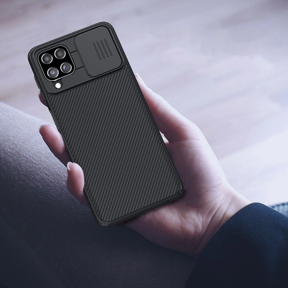 Hurtownia GSM - Etui Nillkin CamShield Samsung Galaxy A22/M22 LTE Černé - NLK029BLK - {ean13} - Hurt