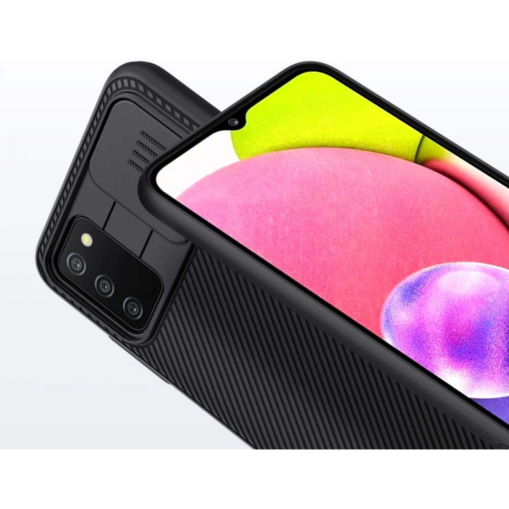 Hurtownia GSM - Etui Nillkin CamShield Samsung Galaxy A03s černé - NLK031BLK - {ean13} - Hurt