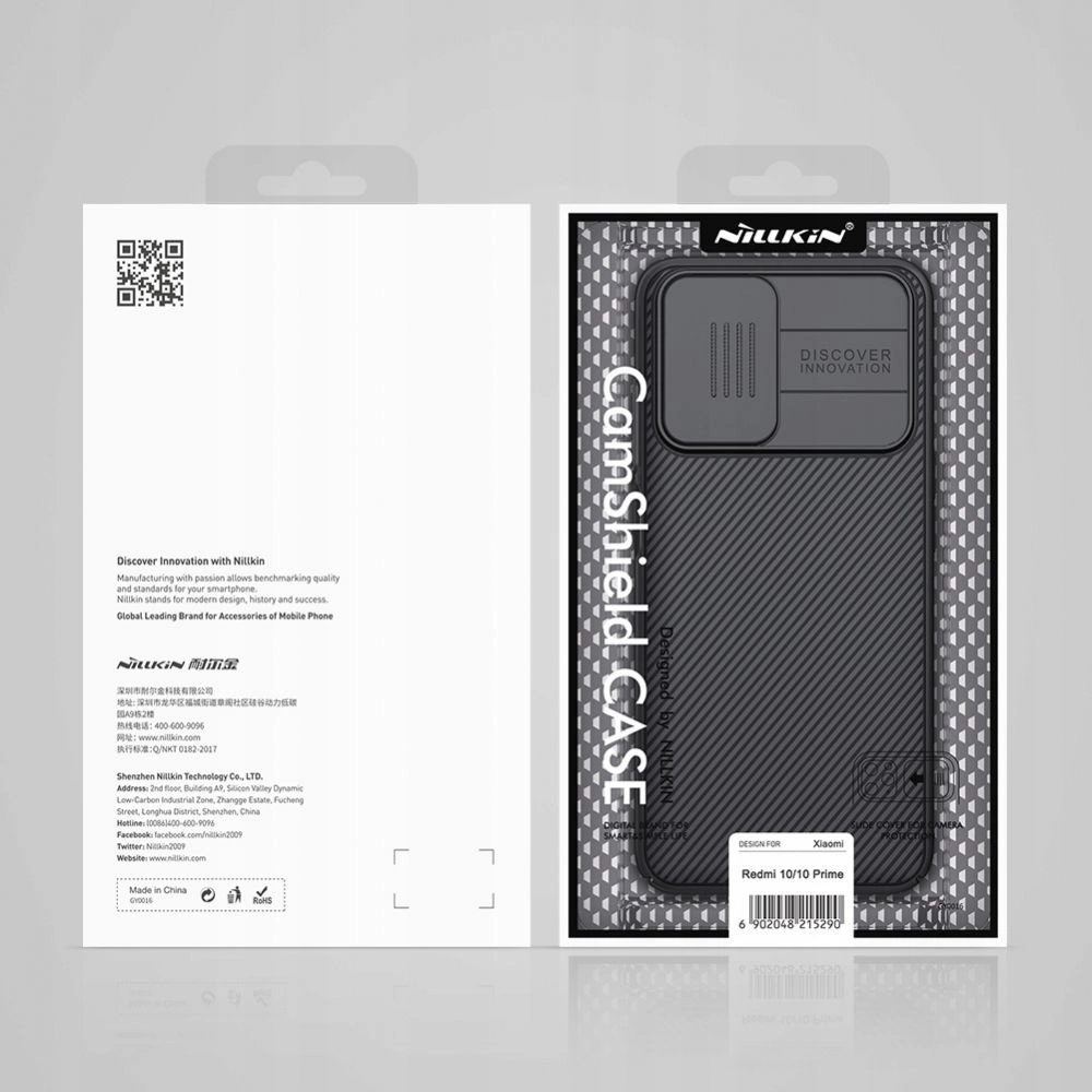 Hurtownia GSM - Etui Nillkin CamShield Redmi 10 Černá - NLK030BLK - {ean13} - Hurt
