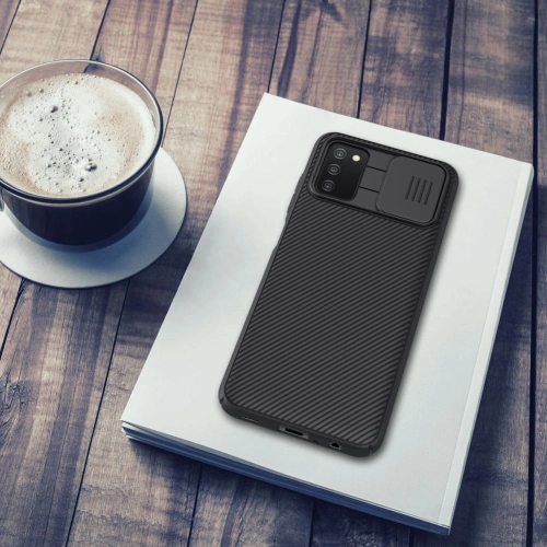 Etui Nillkin CamShield Samsung Galaxy A03s Black