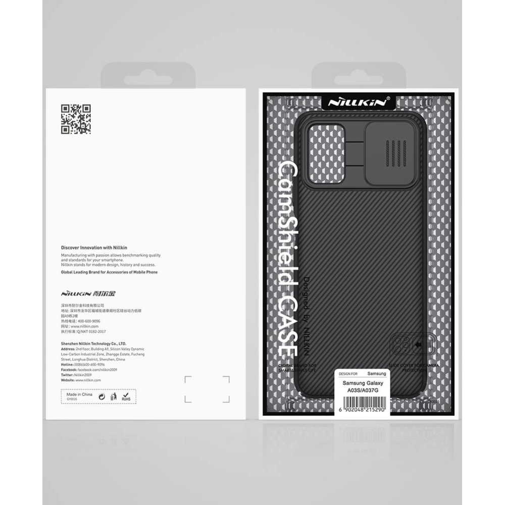 Hurtownia GSM - Etui Nillkin CamShield Samsung Galaxy A03s černé - NLK031BLK - {ean13} - Hurt