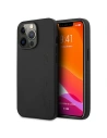Etui Mercedes AMG AMHCP13LDOLBK Apple iPhone 13 Pro czarny/black hardcase Leather Hot Stamped