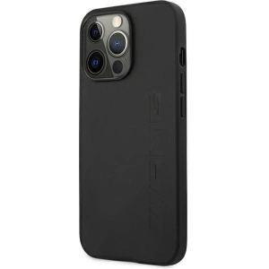 Hurtownia GSM - Etui Mercedes AMG AMHCP13LDOLBK Apple iPhone 13 Pro czarny/black hardcase Leather Hot Stamped - MRS031BLK - {ean13} - Hurt