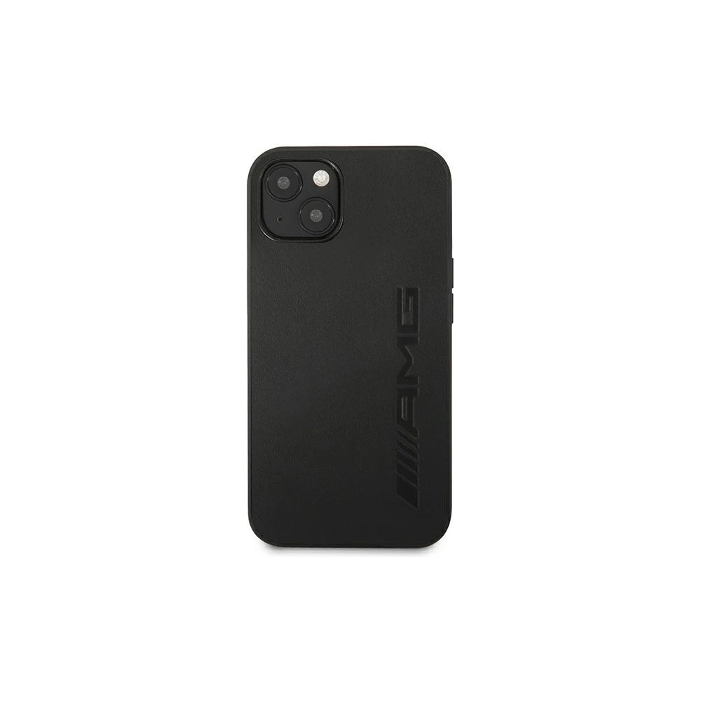 Hurtownia GSM - Etui Mercedes AMG AMHCP13SDOLBK Apple iPhone 13 mini czarny/black hardcase Leather Hot Stamped - MRS033BLK - {ean13} - Hurt