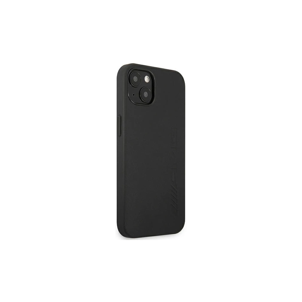 Hurtownia GSM - Etui Mercedes AMG AMHCP13SDOLBK Apple iPhone 13 mini czarny/black hardcase Leather Hot Stamped - MRS033BLK - {ean13} - Hurt