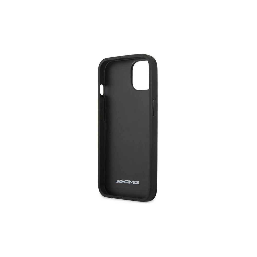 Hurtownia GSM - Etui Mercedes AMG AMHCP13SDOLBK Apple iPhone 13 mini czarny/black hardcase Leather Hot Stamped - MRS033BLK - {ean13} - Hurt