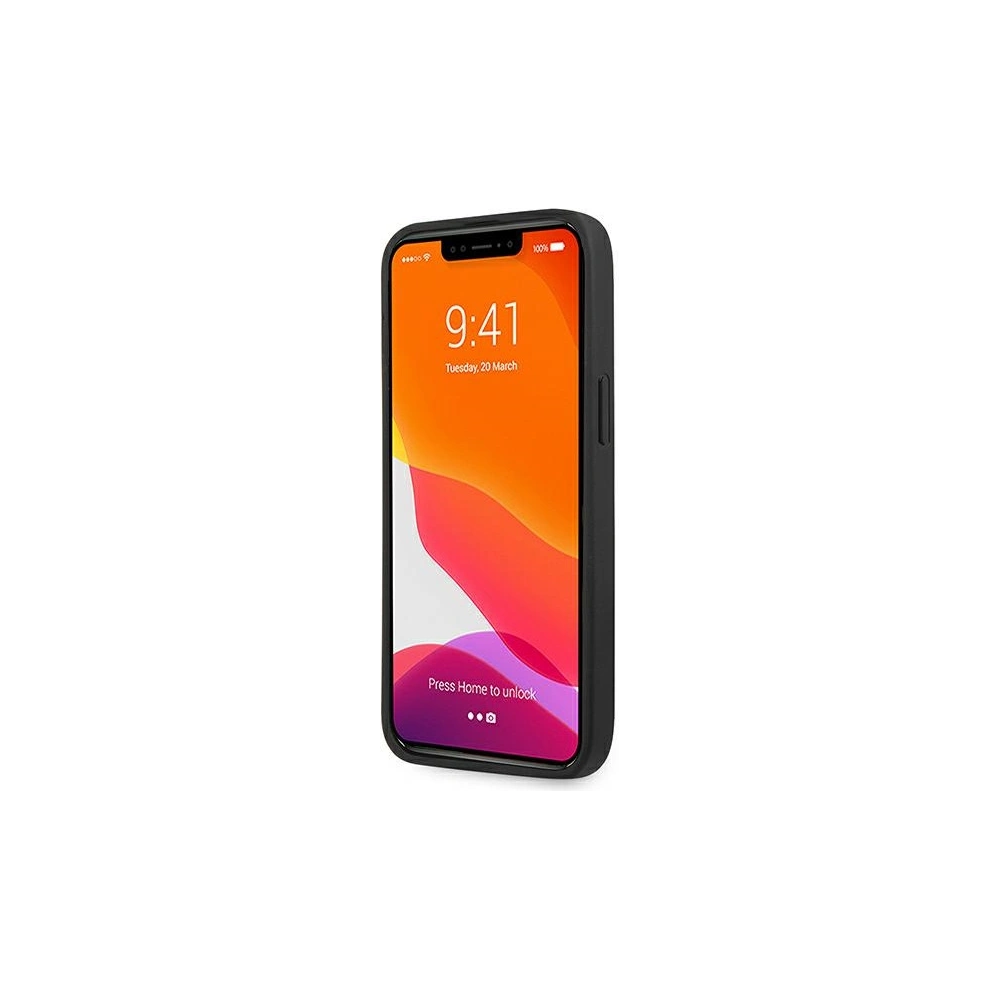 Hurtownia GSM - Etui Mercedes AMG AMHCP13XDOLBK Apple iPhone 13 Pro Max černý/black hardcase Leather Hot Stamped - MRS034BLK - {ean13} - Hurt