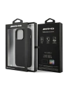 Hurtownia GSM - Etui Mercedes AMG AMHCP13XDOLBK Apple iPhone 13 Pro Max czarny/black hardcase Leather Hot Stamped - MRS034BLK - {ean13} - Hurt